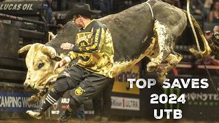 Heroes on the Dirt The Best Bullfighter Saves of 2024 UTB Season [upl. by Nyberg]