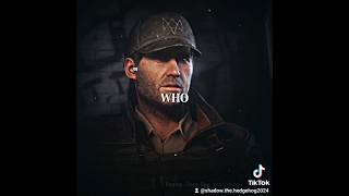 Aiden Pearce Old Watch Dogs Legion Edit 🥰🖤🥀 [upl. by Iroc]