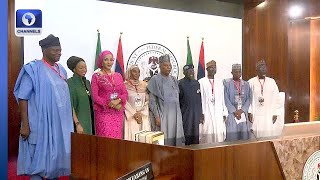 Full Speech President Tinubu Swears In Seven New Ministers [upl. by Hanoy]