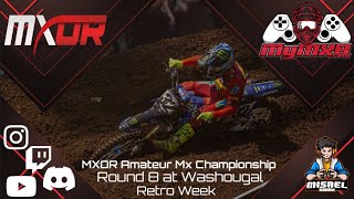 MXOR Amateur Motocross Championship Rd 8 at Washougal Retro Week [upl. by Lavud301]