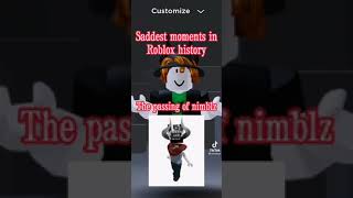 Saddest Moments in Roblox History Part 2 [upl. by Norrej]