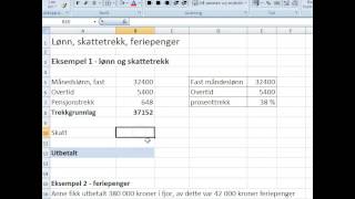 lønn skatt feriepenger  økonomikapittelet 1PY [upl. by Rita]