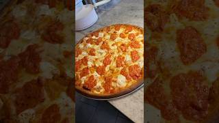 The PENNE ALLA VODKA PIZZA from Bravo Pizza in NYC Who says pasta doesn’t go on pizza DEVOURPOWER [upl. by Aerbas]