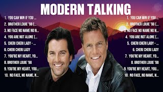 Modern Talking Greatest Hits 2024 Pop Music Mix Top 10 Hits Of All Time [upl. by Alemaj]