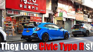 Honda Civic Type Rs Are A Huge Deal In Hong Kong China [upl. by Caspar]