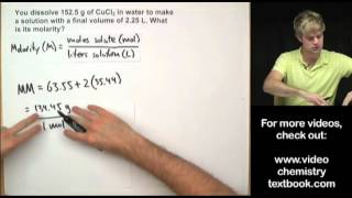 Molarity Practice Problems [upl. by Rhee]