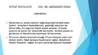 İKTİSAT SOSYOLOJİSİ 7 HAFTA [upl. by Crisey]