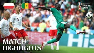 Poland v Senegal  2018 FIFA World Cup  Match Highlights [upl. by Llednil]