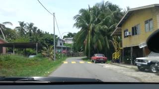 Houses in Brunei  Kampong area [upl. by Yekcaj]