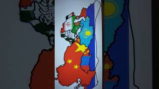 Mongol empire every state on his posession mapper mongolia based asia memes fun fyp viral [upl. by Niuqauj]