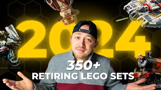 EVERY LEGO SET RETIRING 2024  FULL LIST [upl. by Octavian]