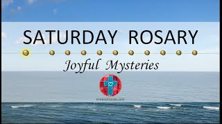 Saturday Rosary • Joyful Mysteries of the Rosary 💙 Ocean View [upl. by Lorette]