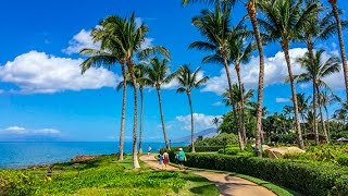 Wailea Beach Path Maui Hawaii DJI Osmo 4K [upl. by Giltzow294]