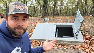 Tornado Shelter Preparations with the Growatt Portable Power Station [upl. by Rimaj]