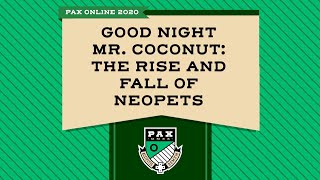 GOOD NIGHT mrcoconut  The Rise and Fall of Neopets [upl. by Risteau]