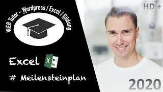 EXCEL TOOL  MEILENSTEINPLAN für Dein Projektmanagement ✅ 100 professionell ✅ super einfach ✅ [upl. by Roxanne]