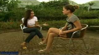 Alinne Moraes  Entrevista do Fantástico [upl. by Kiona]