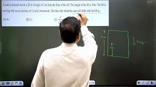 RELATIVE MOTION JEENEET25engineeringentranceexam iitjee physicssirjee physicswallahkota [upl. by Adnoma]