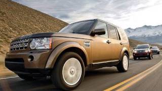 Comparison Land Rover LR4 vs Lexus GX 460 vs Mercedes GL450 [upl. by Aihn544]