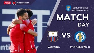 SERIE D GIRONE B  Varesina  Pro Palazzolo LIVE [upl. by Ahtaela]