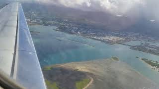 Hawaiian Airlines Boeing 717 B717 Takeoff Honolulu HNL Oahu Hawaii for Kona KOA [upl. by Enined]