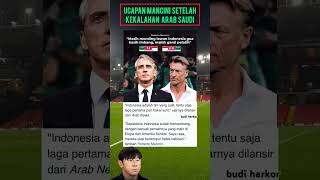 MANCINI BILANG KE PELATIH BARU ARAB quot ENAKKAN MAIN LAWAN PERINGKAT 130 🤣 [upl. by Stucker]