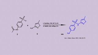 Sulfametoxazol antibacteriano síntesis [upl. by Ayortal]