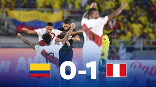 Eliminatorias  Colombia 01 Perú  Fecha 15 [upl. by Sulakcin]