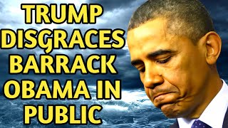 THE OUTRAGEOUS AND HDEOUS THINGS DONALD TRUMP CALLED BARRACK OBAMA AT DINNER [upl. by Liamaj]