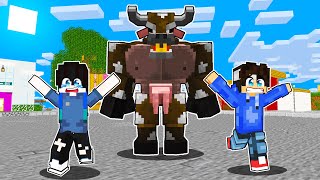 1000 BUFF COW Hunt Us in Minecraft  TAROPA VILLAGE [upl. by Leaw]