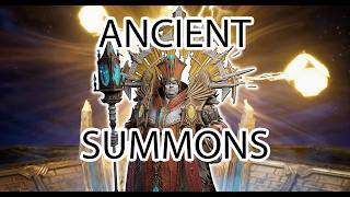 300 ancient summons we bring him home wor WatcherofRealms [upl. by Names830]