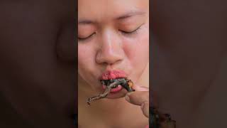 Special banded bullfrog recipe so delicious cooking eating yummy food delicious shorts [upl. by Trumann]