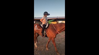 Legend Acres CHA Beginner Horseback Lessons [upl. by Bolitho]