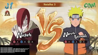 Nagato Edo tensei Vs Naruto Dublado  Naruto X Boruto Storm connections [upl. by Leyla]