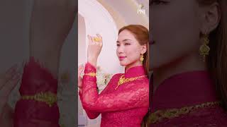 Hòa Minzy diện trang phục truyền thống trong BST trang sức cưới TRẦU CAU PNJ  phunhuanjewelry [upl. by Ainimre591]