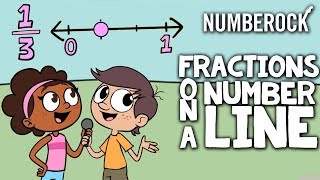 Fractions on a Number Line Song  3rd Grade amp 4th Grade [upl. by Raasch]