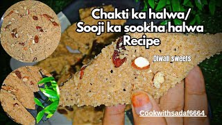 The Art of Sookha Halwa A Diwali Delight [upl. by Congdon]