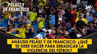 Análisis Peláez y De Francisco ¿Qué se debe hacer para erradicar la violencia del fútbol [upl. by Rosmunda802]