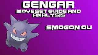 Moveset Guide and Analysis Gengar Pokémon Ultra Sun and Pokémon Ultra Moon [upl. by Itsirhc]