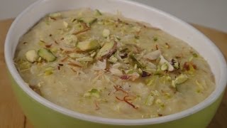 Oats and Rice Kheer  Sanjeev Kapoor Khazana [upl. by Carmelle659]