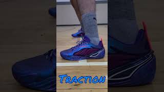 Puma All Pro Nitro Elite Traction Test shorts basketball sneakers puma pumahoops traction [upl. by Best]