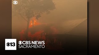 Park Fire burns burns nearly 250000 acres in Northern California [upl. by Filahk]