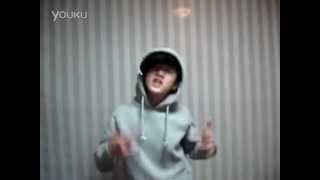 YG trainee BIKim Hanbin Raps to Renegade [upl. by Enyt]