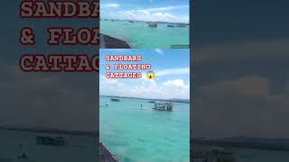 SANDBARS AND FLOATING CATTAGES CALATAGAN BATANGAS FUN amp ENJOY MOMENTS trending youtubeshorts [upl. by Esyla653]