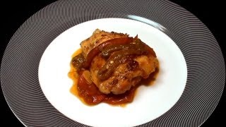 Pollo asado con pimientos [upl. by Divadnhoj]