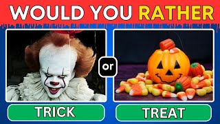 Would You Rather🎃 Halloween 2024 Edition [upl. by Lilyan]