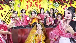 Haldi dance performance  wedding dance mehndi dance Wedding receptio dance  Mominoor Official [upl. by Ogawa]