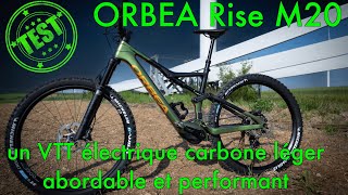 Maxi test ORBEA Rise M20 2023 Léger performant et pas  trop   cher 😇 [upl. by Franciska]