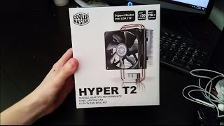 Cooler Master Hyper T2 Installation  Temp Comparisons [upl. by Stimson734]