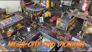 Judge Dredd MegaCity One 6x4 Diorama [upl. by Levon]